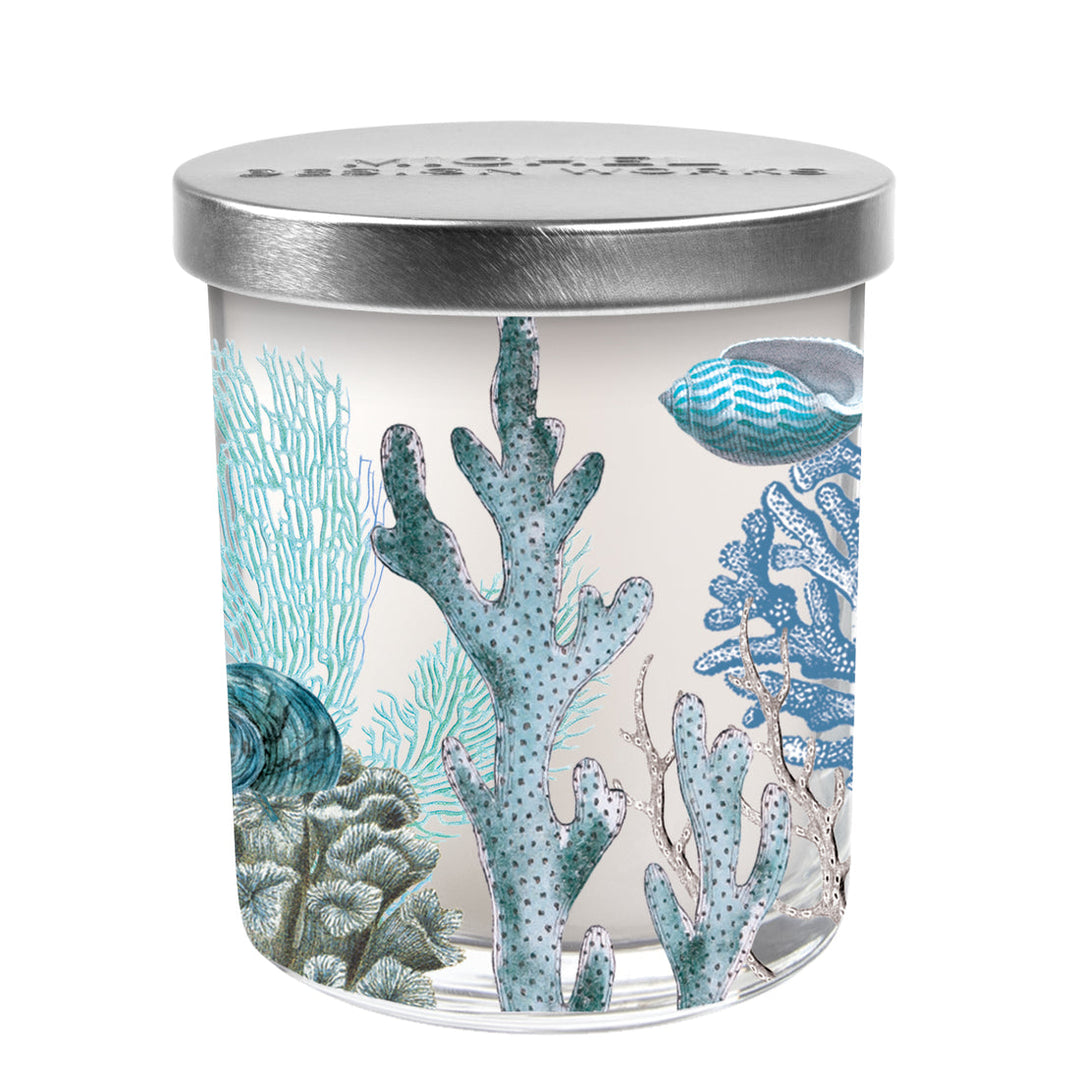 MICHEL DESIGN WORKS Ocean Tide Candle Jar With Lid