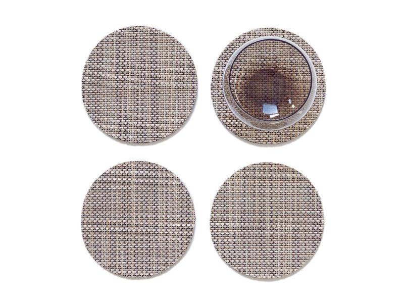 Basketweave Coasters