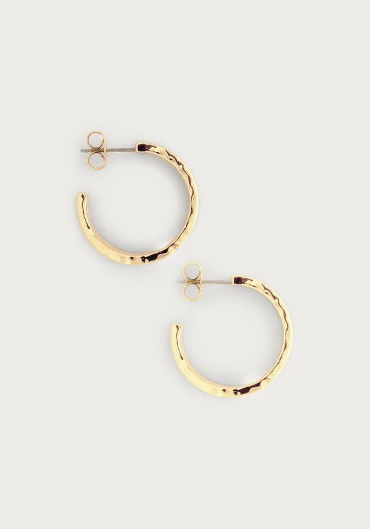 ANABEL ARAM Enchanted Forest Bark Hoops