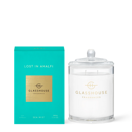 GLASSHOUSE FRAGRANCES Lost In Amalfi Triple Scented Candle