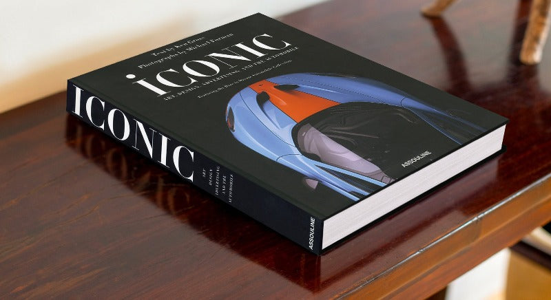 ASSOULINE Iconic: Art, Design, Advertising, and the Automobile