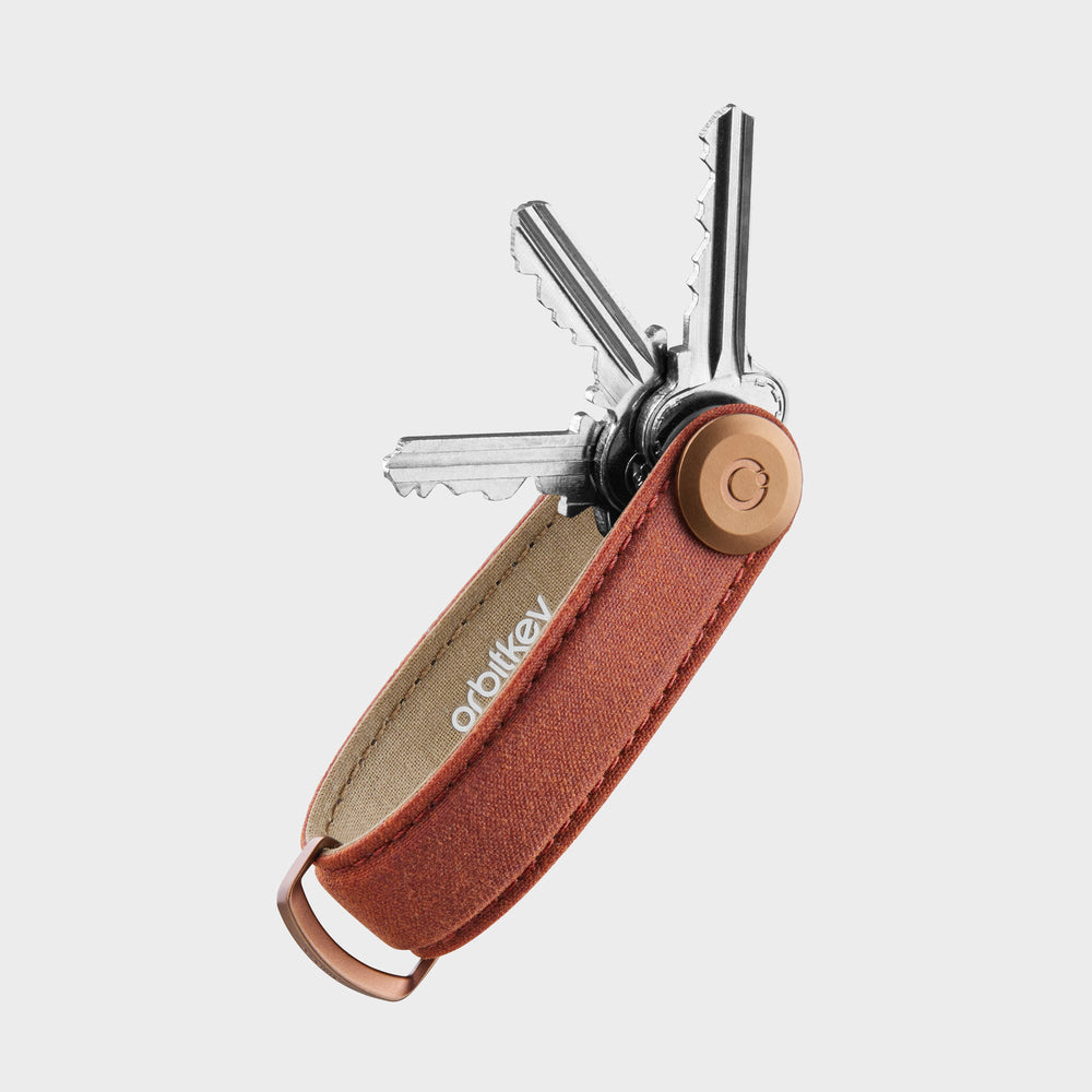 ORBITKEY Key Organiser Waxed Canvas