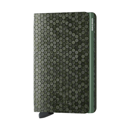 Slimwallet Hexagon Green