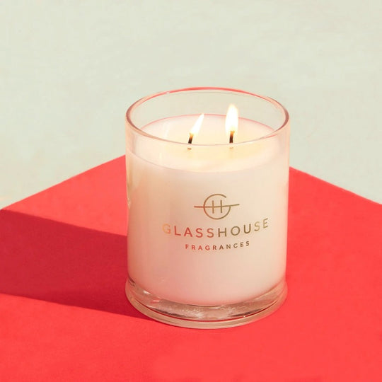 GLASSHOUSE FRAGRANCES Kyoto In Bloom Triple Scented Candle