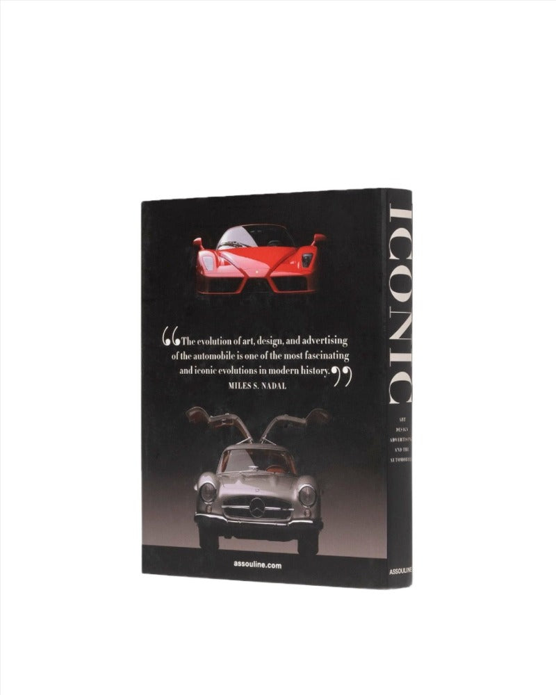 ASSOULINE Iconic: Art, Design, Advertising, and the Automobile