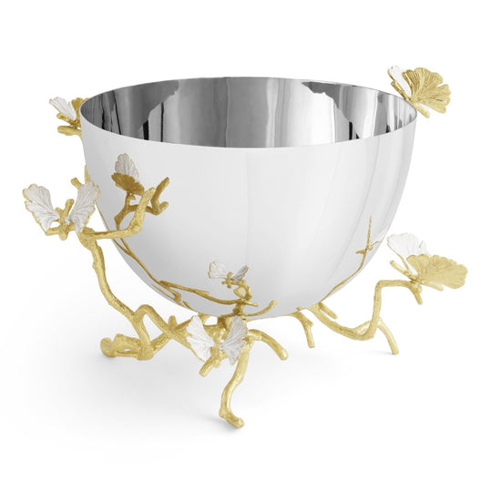 MICHAEL ARAM Butterfly Ginkgo Gold Bowl