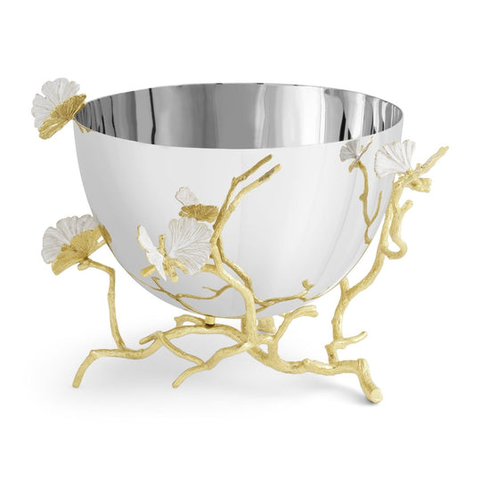 MICHAEL ARAM Butterfly Ginkgo Gold Bowl