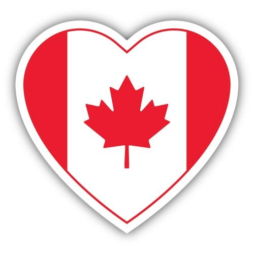 Canadian Flag Heart