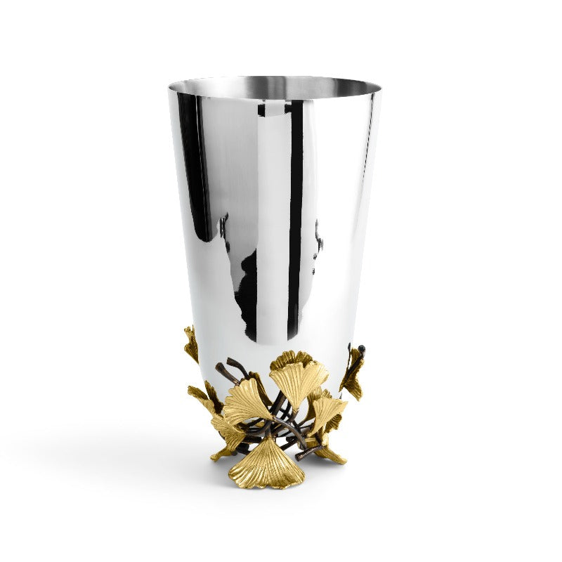 Michael Aram Golden Ginkgo Vase at STORIES By SWISSBO