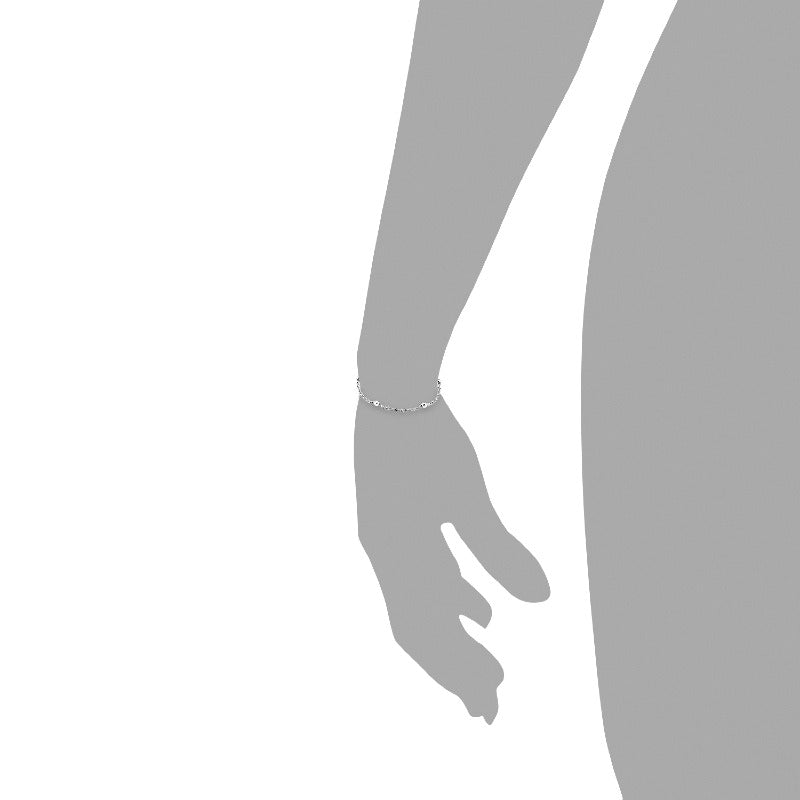 AMOR Bracelet for Women, Silver 925