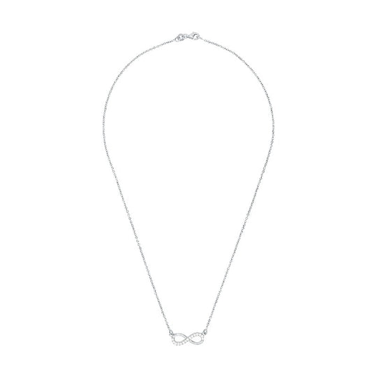 AMOR Chain with pendant for Women, Silver 925 | Infinity