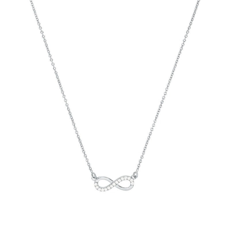 AMOR Chain with pendant for Women, Silver 925 | Infinity