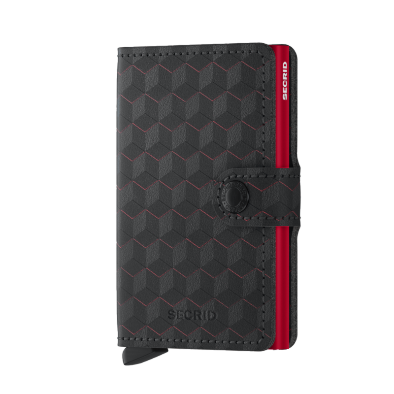 Miniwallet Optical Black Red