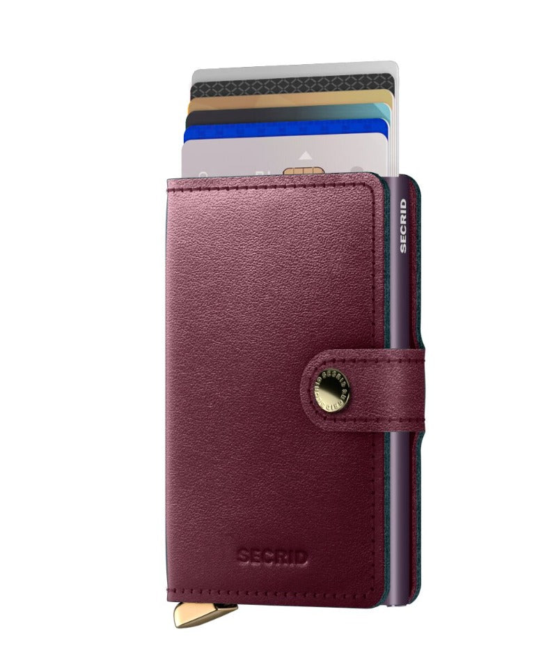 Premium Miniwallet Dusk Bordeaux